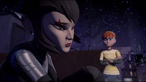 Karai et April