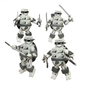 Figurines TMNT Mirage-style Minimates Diamond Select Toy SDCC 2015