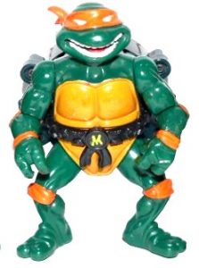 Figurine Talkin' Michaelangelo 1991 Tortues Ninja TMNT