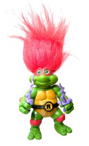 Figurine Turtle Troll Raph 1993 Tortues Ninja Turtles TMNT