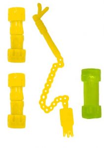 Accessoires jaunes Night ninja Michaelangelo 1993 Tortues Ninja Turtles TMNT