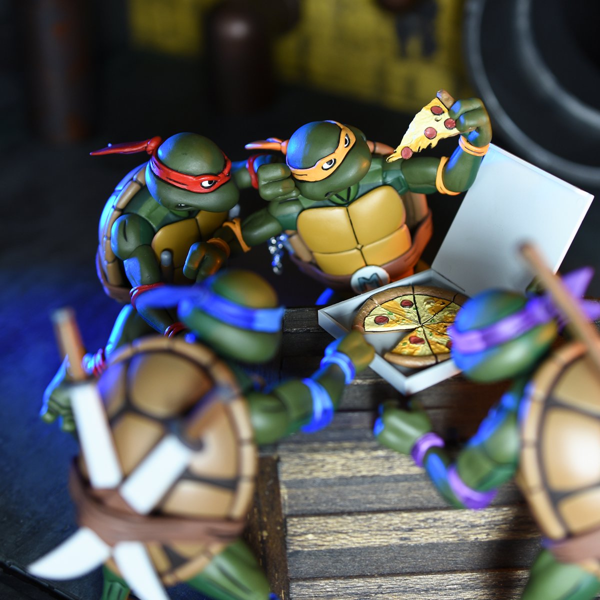 Lot De Figurines Mousers – Tortues Ninja TMNT Animated Series, NECA Neuves