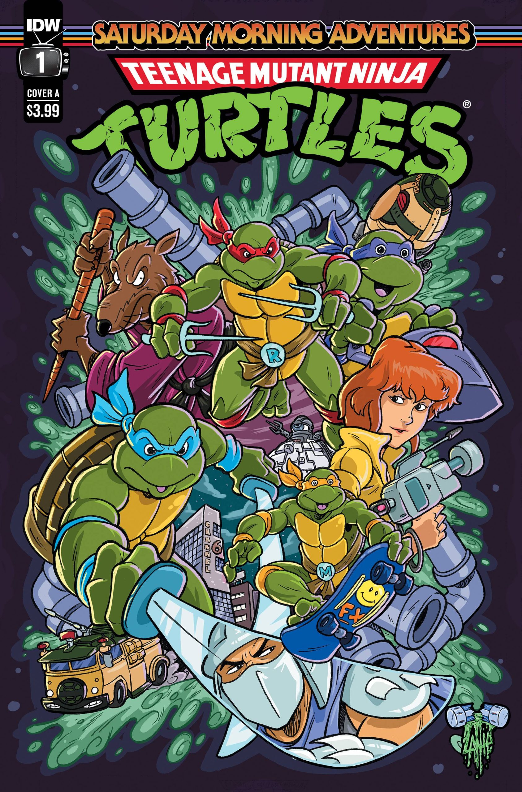 Teenage Mutant Ninja Turtles Saturday Morning Adventures Continued #13 (Cover A