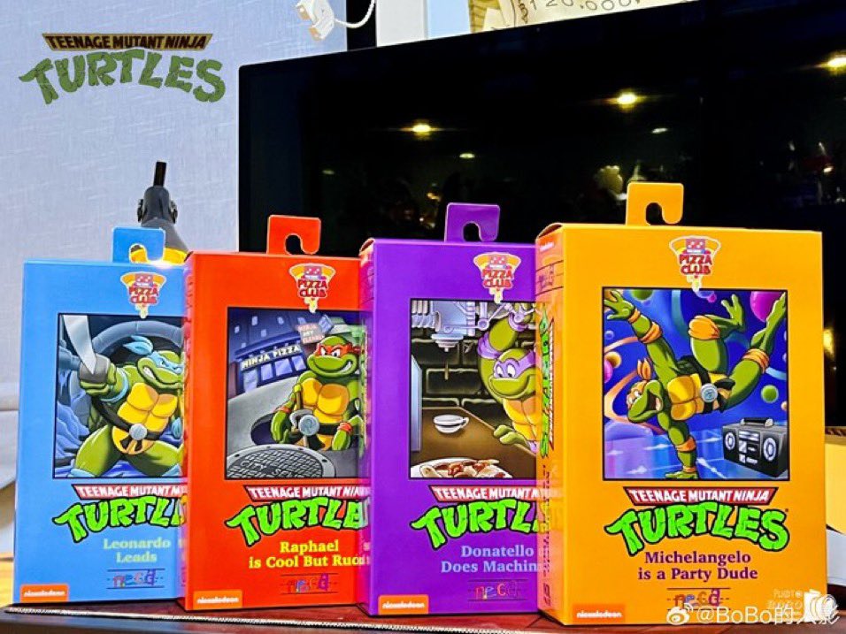 Neca Les Tortues Ninja : Turtles In Time Série 1 - Set Complet NEUF