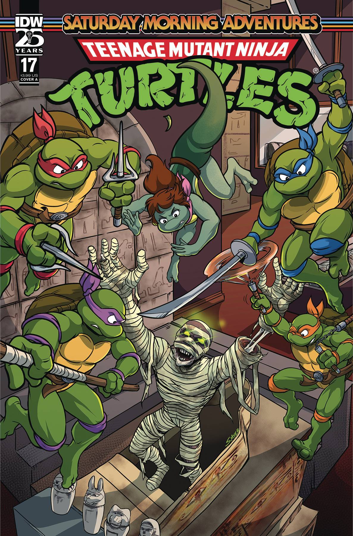 TMNT SATURDAY MORNING ADVENTURES #5 TEENAGE MUTANT NINJA TURTLES 2023 COVER A