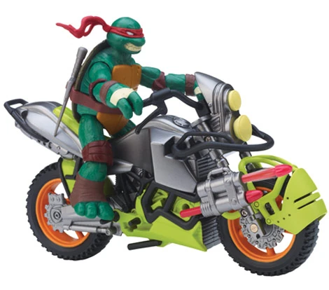 Jouet vintage TMNT Playmates 2003 Shell Cycle - Collection